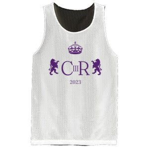 God Save The King Charles III Pattern Design Mesh Reversible Basketball Jersey Tank