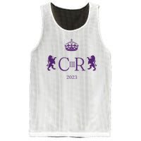 God Save The King Charles III Pattern Design Mesh Reversible Basketball Jersey Tank