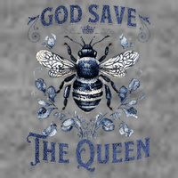 God Save the Queen Bee From Extinction Sustainable Beanie