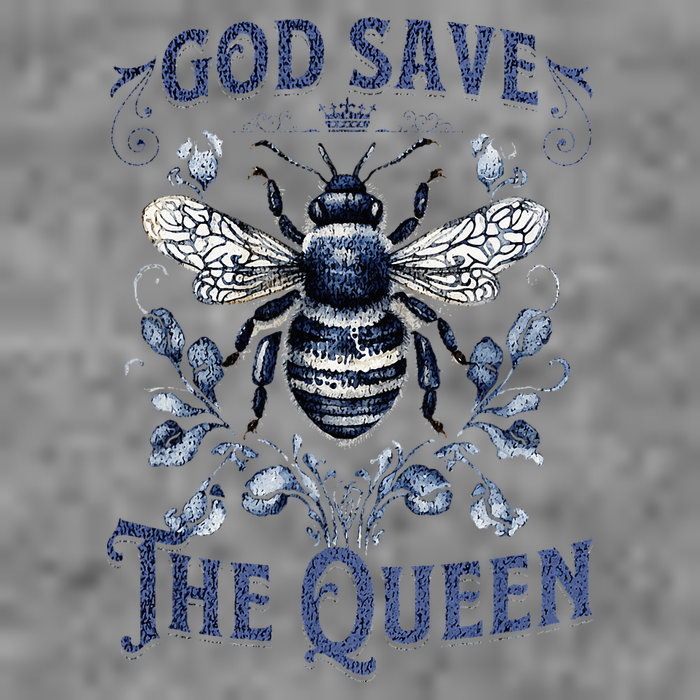 God Save the Queen Bee From Extinction Sustainable Beanie