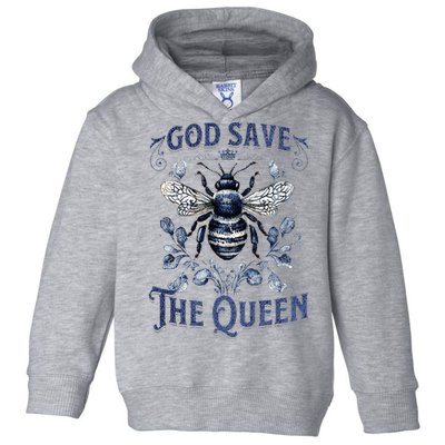 God Save the Queen Bee From Extinction Toddler Hoodie