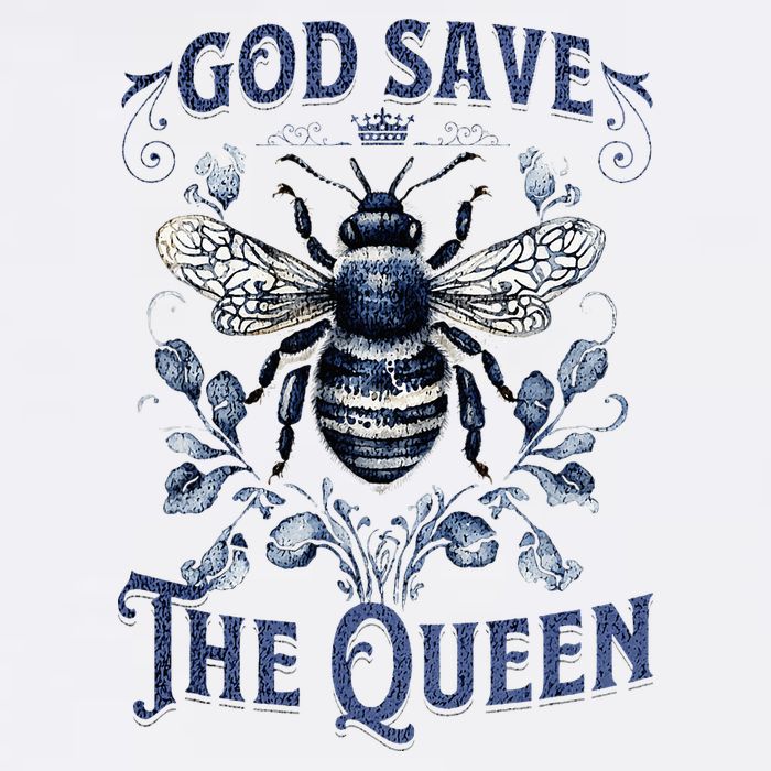 God Save the Queen Bee From Extinction Cool Comfort Performance Bucket Hat