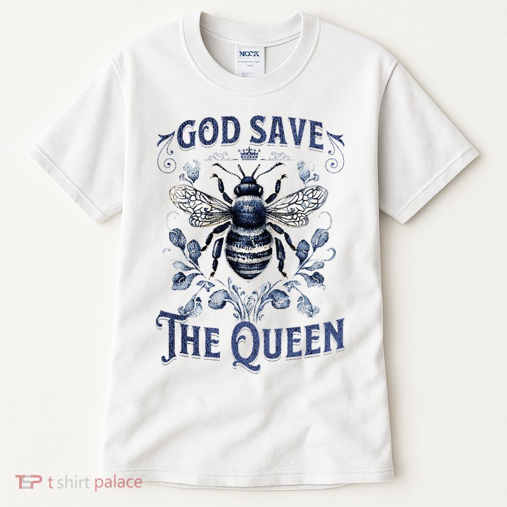 God Save the Queen Bee From Extinction Tall T-Shirt