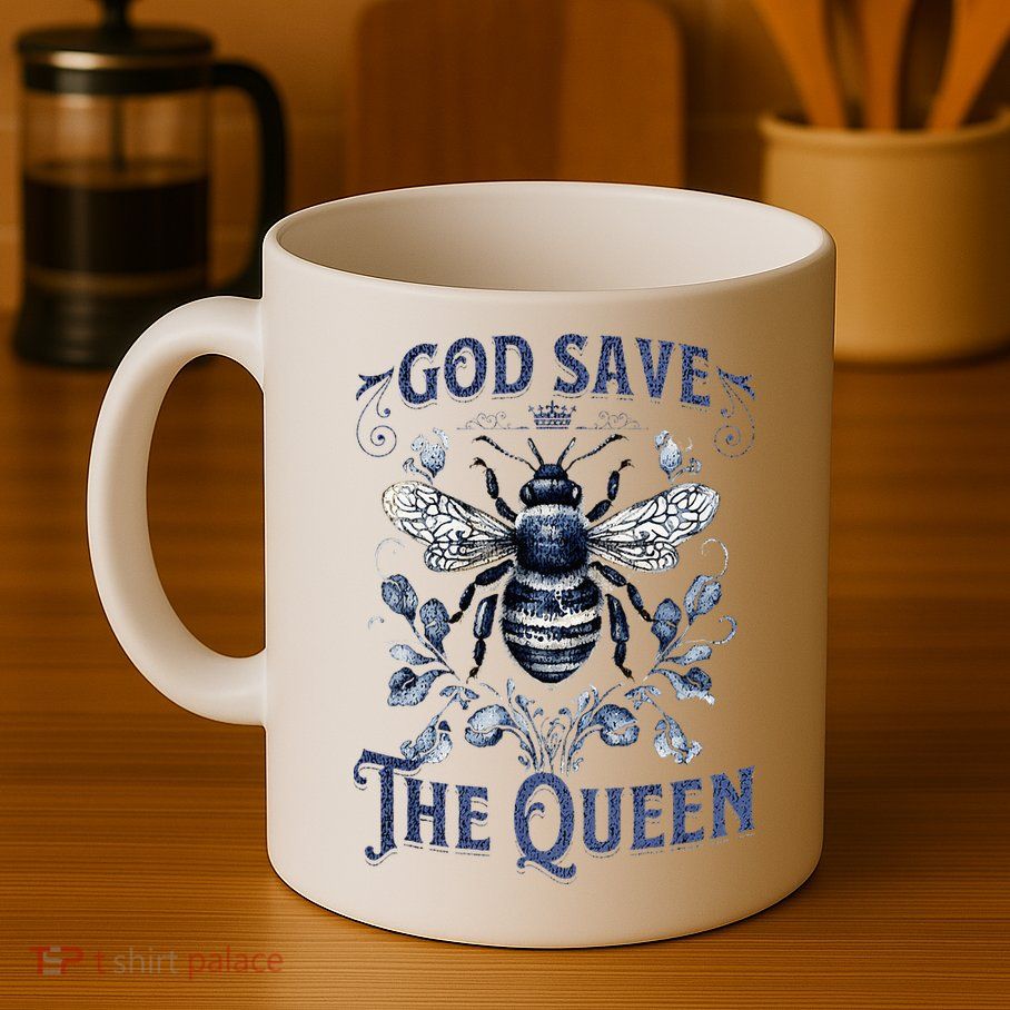 God Save the Queen Bee From Extinction Mug