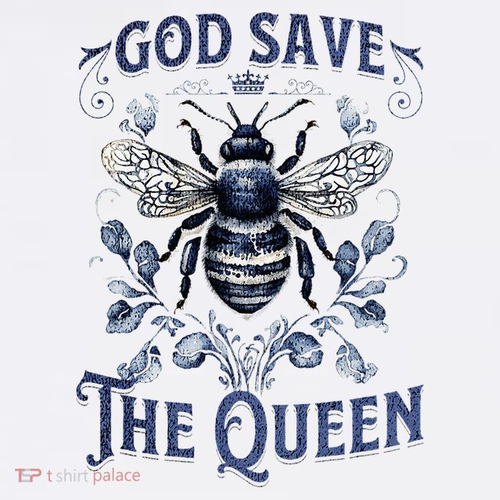 God Save the Queen Bee From Extinction 11oz C Handle Ceramic Mug