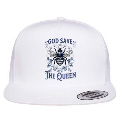 God Save the Queen Bee From Extinction Flatbill Hat