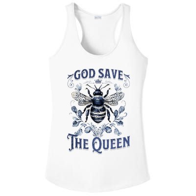 God Save the Queen Bee From Extinction Ladies PosiCharge Competitor Racerback Tank