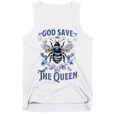 God Save the Queen Bee From Extinction Tank Top