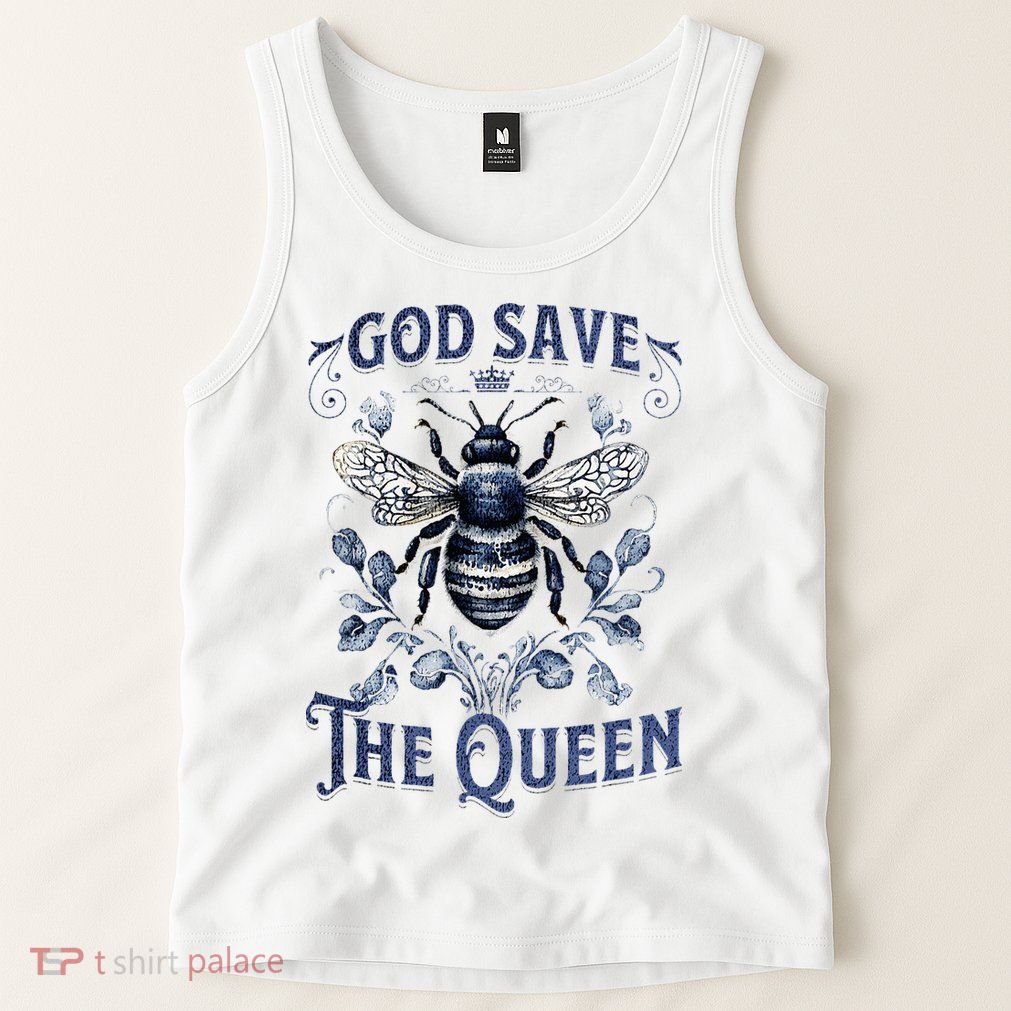 God Save the Queen Bee From Extinction Tank Top