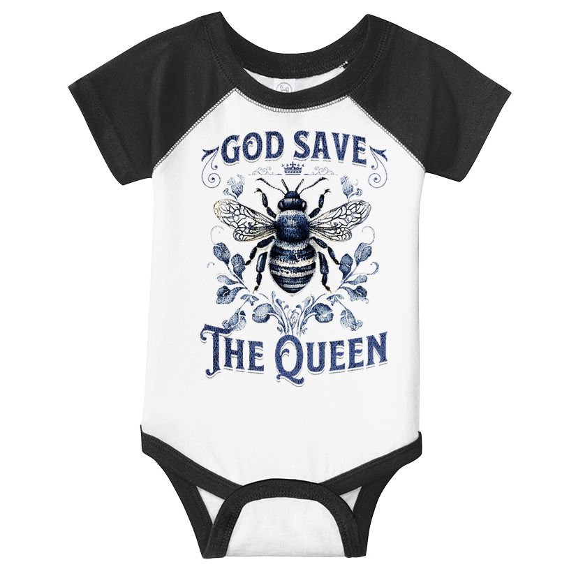 God Save the Queen Bee From Extinction Infant Baby Jersey Bodysuit