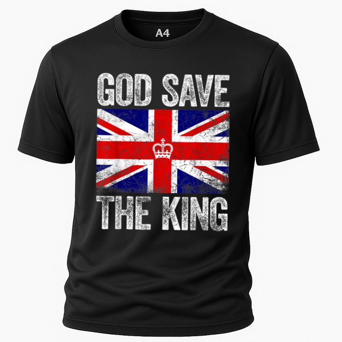 God Save The King Charles III Tee UK Flag Top King Charles Retro Performance Shirt