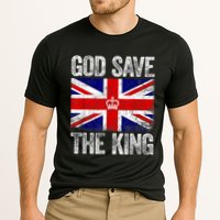 God Save The King Charles III Tee UK Flag Top King Charles Retro Performance Shirt