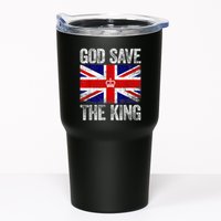 God Save The King Charles III Tee UK Flag Top King Charles Retro Tumbler