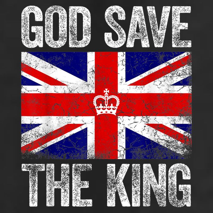 God Save The King Charles III Tee UK Flag Top King Charles Retro Tumbler