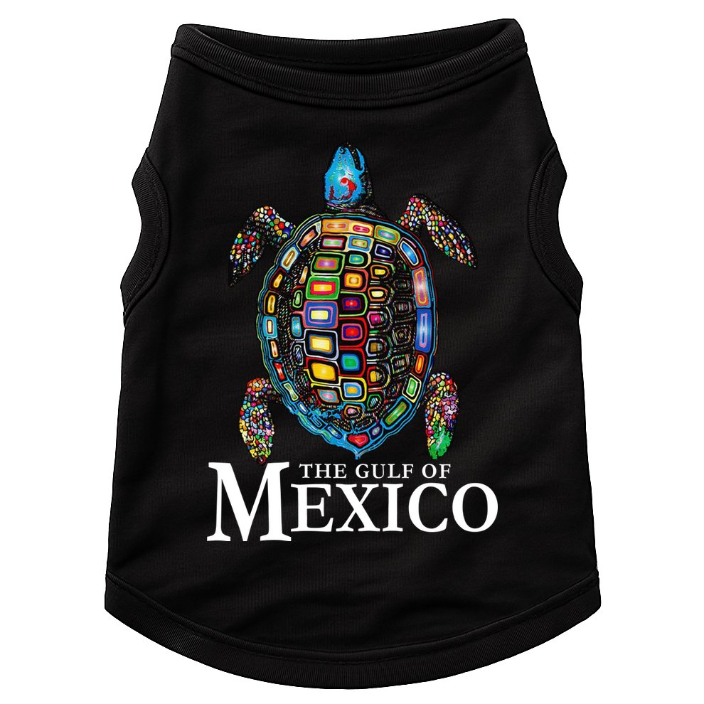 Graphic Sea Turtle Gulf Of Mexico Never Forget Trump Doggie Tank