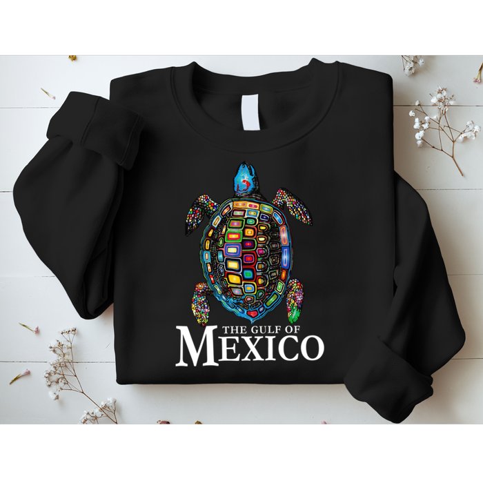 Graphic Sea Turtle Gulf Of Mexico Never Forget Trump Sweatshirt