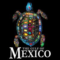 Graphic Sea Turtle Gulf Of Mexico Never Forget Trump Tall T-Shirt
