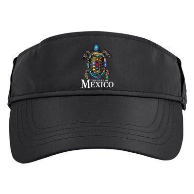 Graphic Sea Turtle Gulf Of Mexico Never Forget Trump Adult Drive Performance Visor