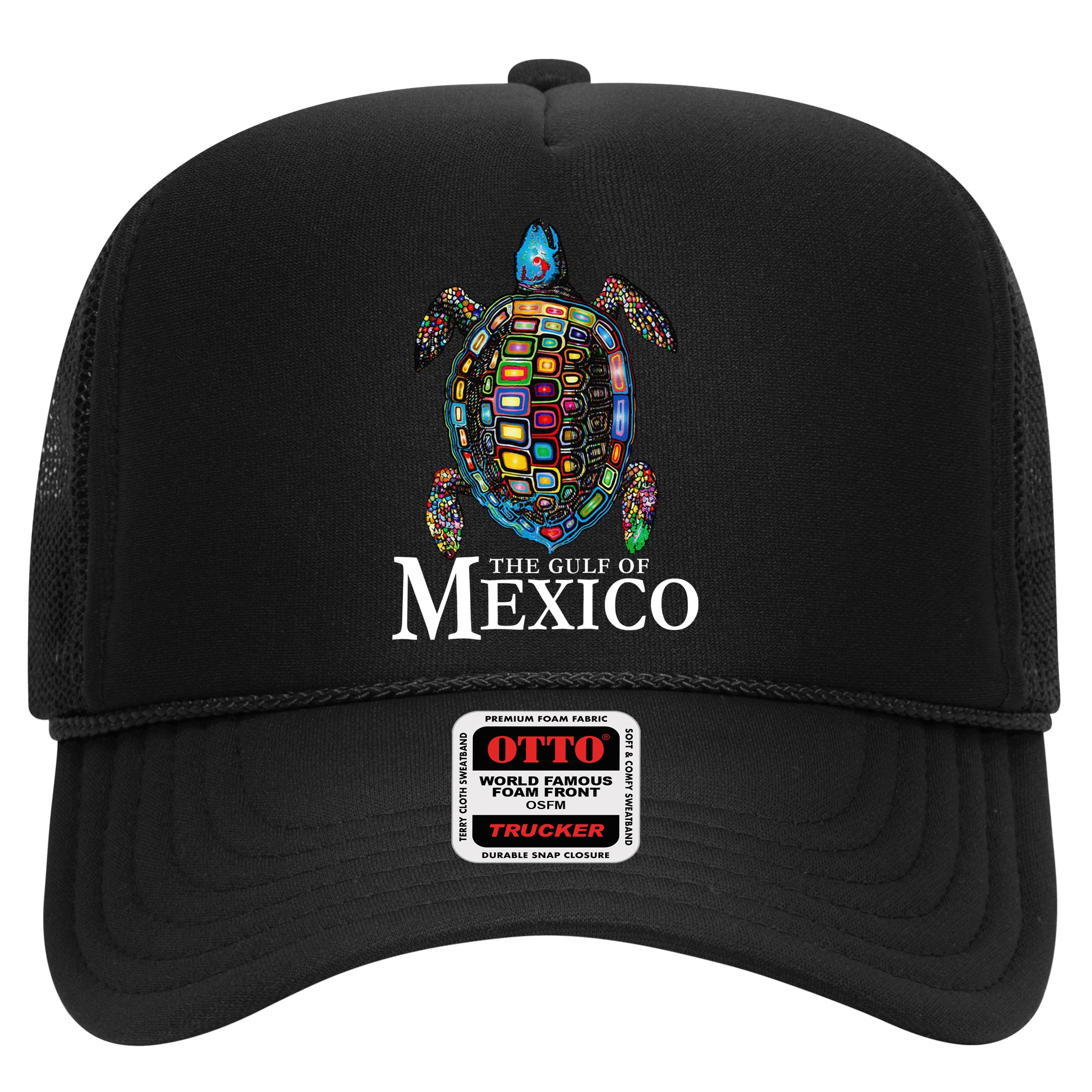 Graphic Sea Turtle Gulf Of Mexico Never Forget Trump Hat