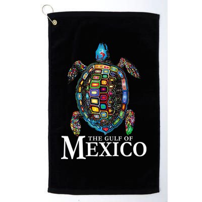 Graphic Sea Turtle Gulf Of Mexico Never Forget Trump Golf Towel