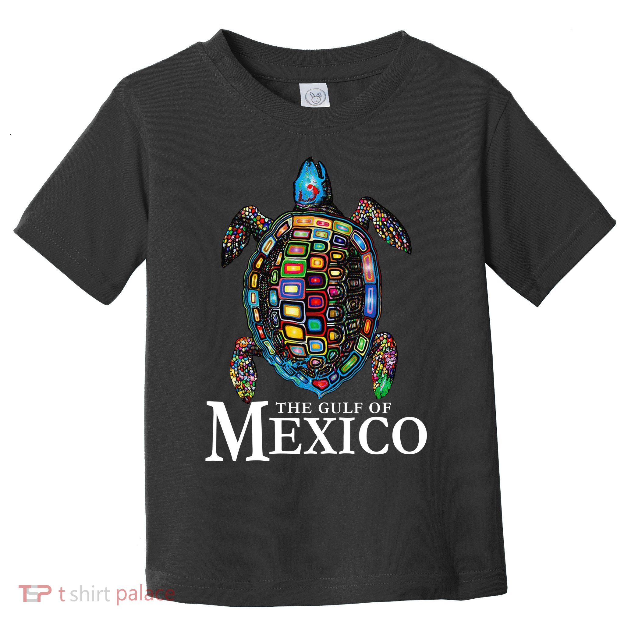Graphic Sea Turtle Gulf Of Mexico Never Forget Trump Toddler T-Shirt