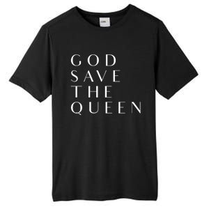 God Save The Queen Gift Tall Fusion ChromaSoft Performance T-Shirt