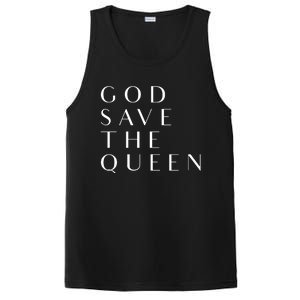 God Save The Queen Gift PosiCharge Competitor Tank