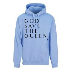 God Save The Queen Gift Unisex Surf Hoodie