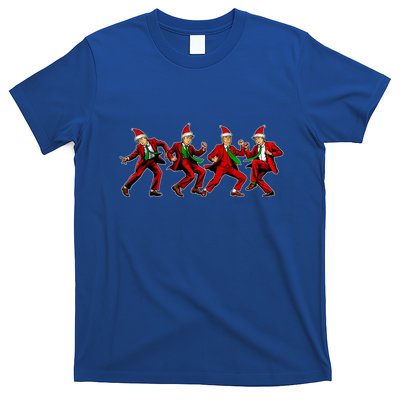 Group Santa Trump Dancing Xmas Funny President Supporter Great Gift T-Shirt