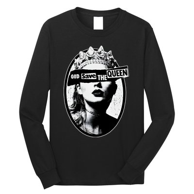 God Save The Queen God Save Queen Reputation Era Inspired Long Sleeve Shirt