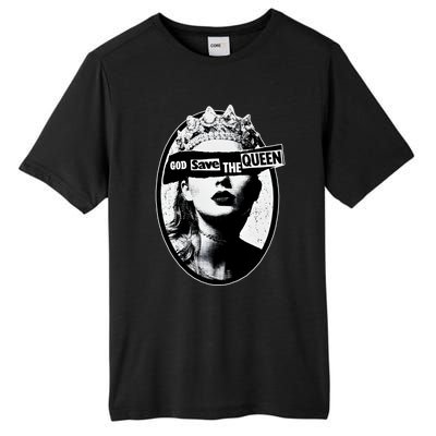 God Save The Queen God Save Queen Reputation Era Inspired Tall Fusion ChromaSoft Performance T-Shirt