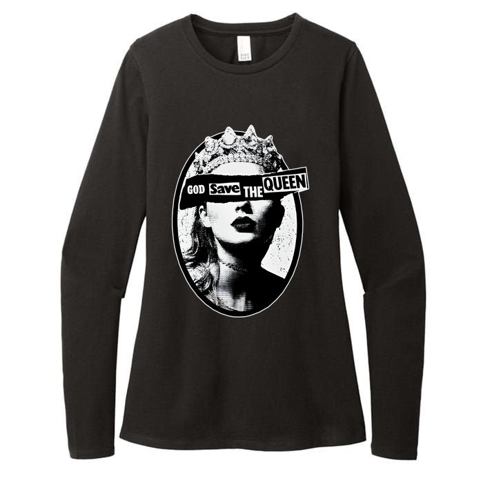 God Save The Queen God Save Queen Reputation Era Inspired Womens CVC Long Sleeve Shirt