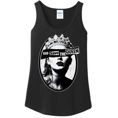 God Save The Queen God Save Queen Reputation Era Inspired Ladies Essential Tank