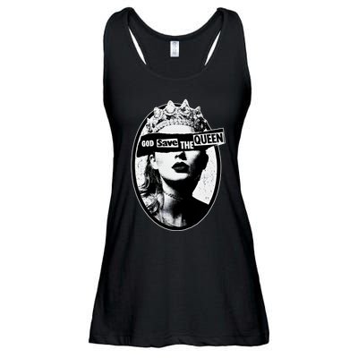 God Save The Queen God Save Queen Reputation Era Inspired Ladies Essential Flowy Tank