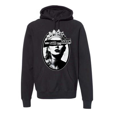 God Save The Queen God Save Queen Reputation Era Inspired Premium Hoodie