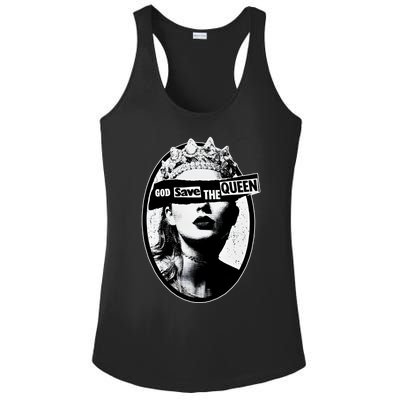 God Save The Queen God Save Queen Reputation Era Inspired Ladies PosiCharge Competitor Racerback Tank