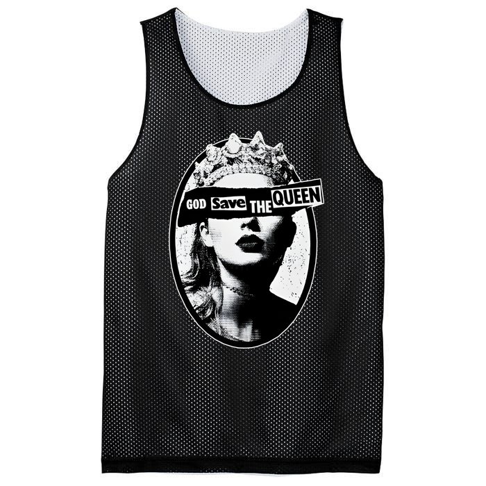 God Save The Queen God Save Queen Reputation Era Inspired Mesh Reversible Basketball Jersey Tank