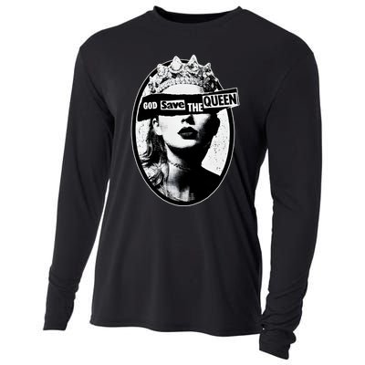 God Save The Queen God Save Queen Reputation Era Inspired Cooling Performance Long Sleeve Crew