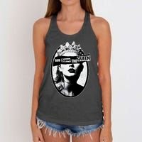 God Save The Queen God Save Queen Reputation Era Inspired Women's Knotted Racerback Tank