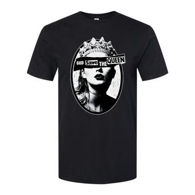 God Save The Queen God Save Queen Reputation Era Inspired Softstyle CVC T-Shirt