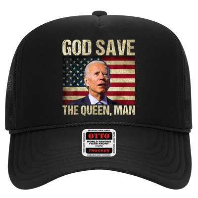 God Save The Queen Man Funny Joe Biden Trucker Hat