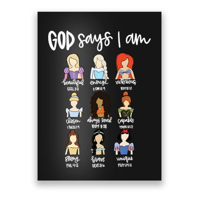 God Says That I Am Princess Squad Poster