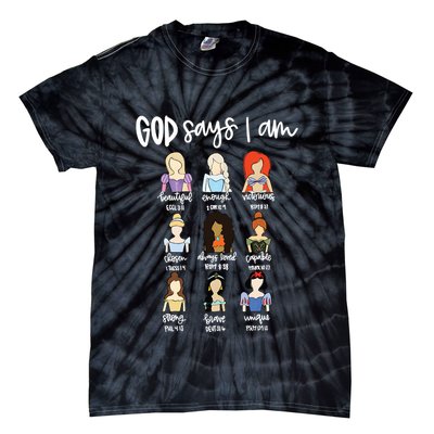 God Says That I Am Princess Squad Tie-Dye T-Shirt