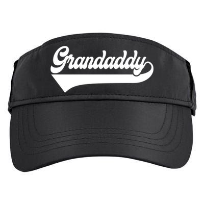 Grandaddy Soon To Be New Grandaddy Funny FatherS Day Gift Adult Drive Performance Visor