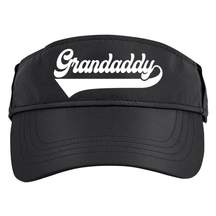 Grandaddy Soon To Be New Grandaddy Funny FatherS Day Gift Adult Drive Performance Visor