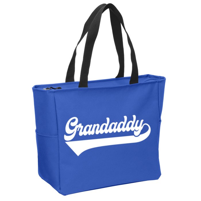 Grandaddy Soon To Be New Grandaddy Funny FatherS Day Gift Zip Tote Bag