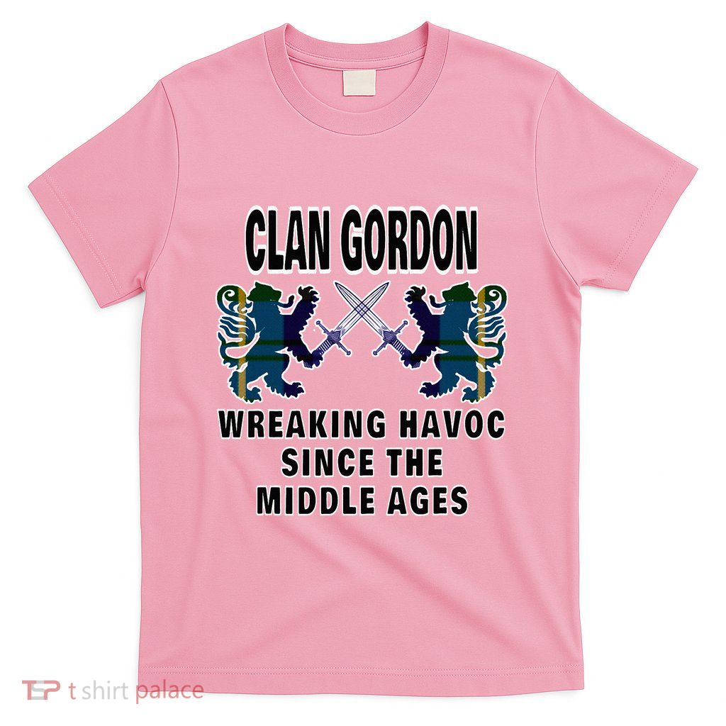 Gordon Scottish Tartan Scotland Family Clan Name T-Shirt