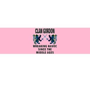 Gordon Scottish Tartan Scotland Family Clan Name Bumper Sticker