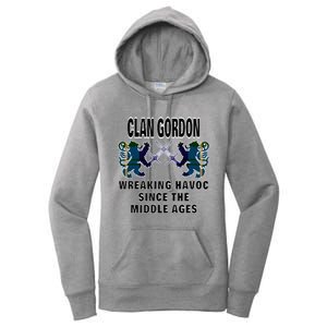 Gordon Scottish Tartan Scotland Family Clan Name Women's Pullover Hoodie