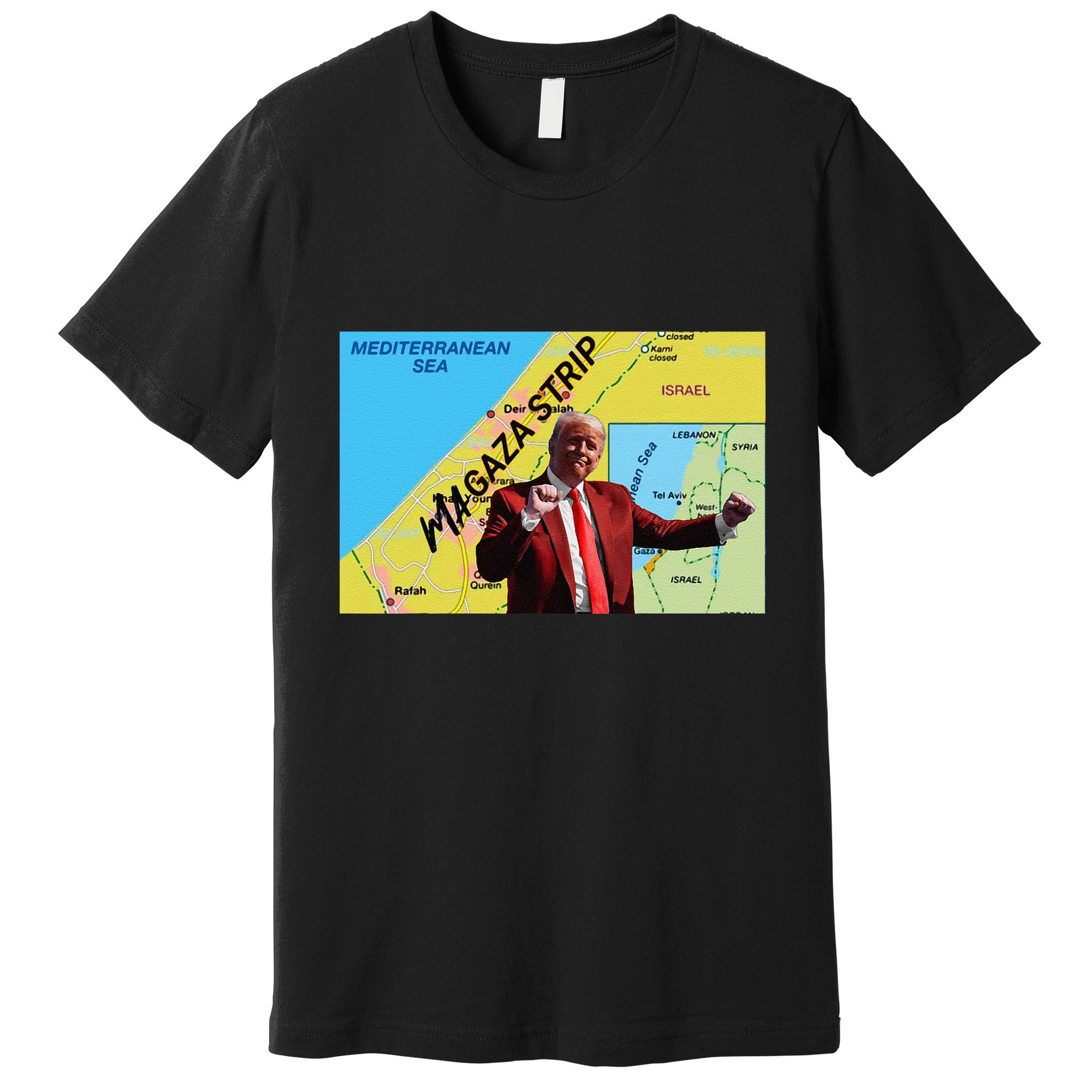 Gaza Strip Trump Magaza Strip Premium T-Shirt